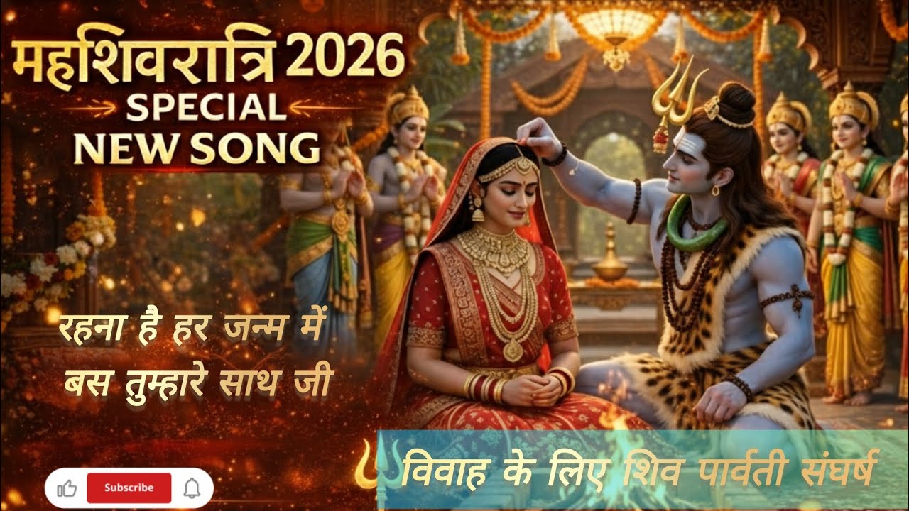 Mahashivratri 2026 special || shiv parwati vivah || new bhajan 2026 