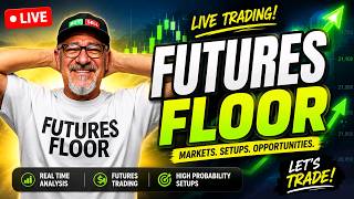 Live Trading NQ & Gold Futures 💰 Trading With Edge 💰 $100 Club Exclusive Offer 💰 CODE:  FLOOR