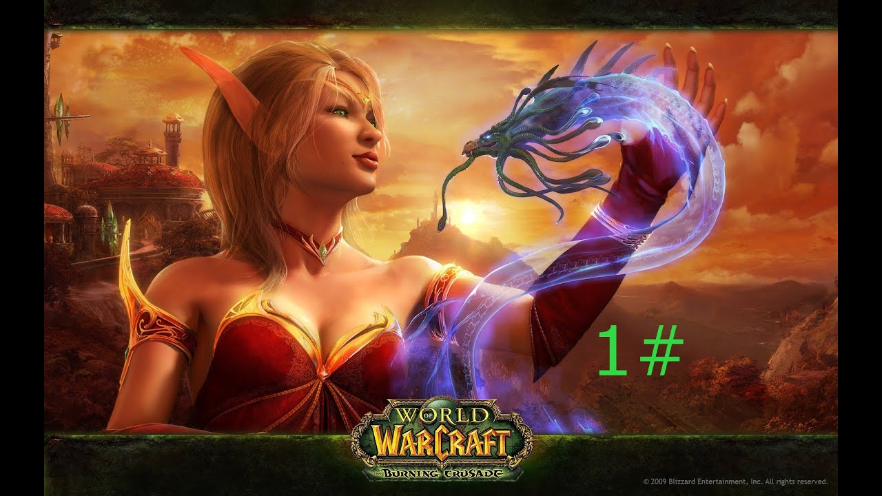 World Of Warcraft Blood Elf Gameplay , Let's Play With Karvanen_Ahteri 1#