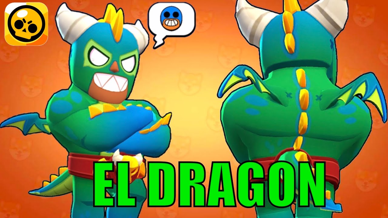 Draco brawl stars. Эль Примо дракон