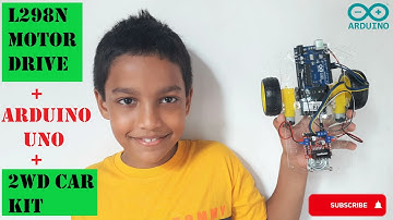 Making a robotic car using L298N Motor driver + Arduino Uno | Part 3 - Arduino Programming Tutorial