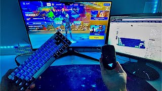 Fortnite but You are Me (POV) with Magegee Portable 60% and viper mini 🤩 ASMR 🎧