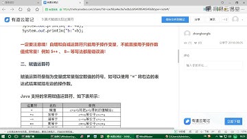《Java系列技术之零基础入门》 1·12  算术复制比较运算符