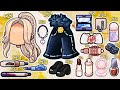 NEW!✨UNLOCK BLACK OUTFITS COLLECTION SECRETS IN AVATAR WORLD🍀🛍️PAZU #tocaboca #avatarworld #pazu