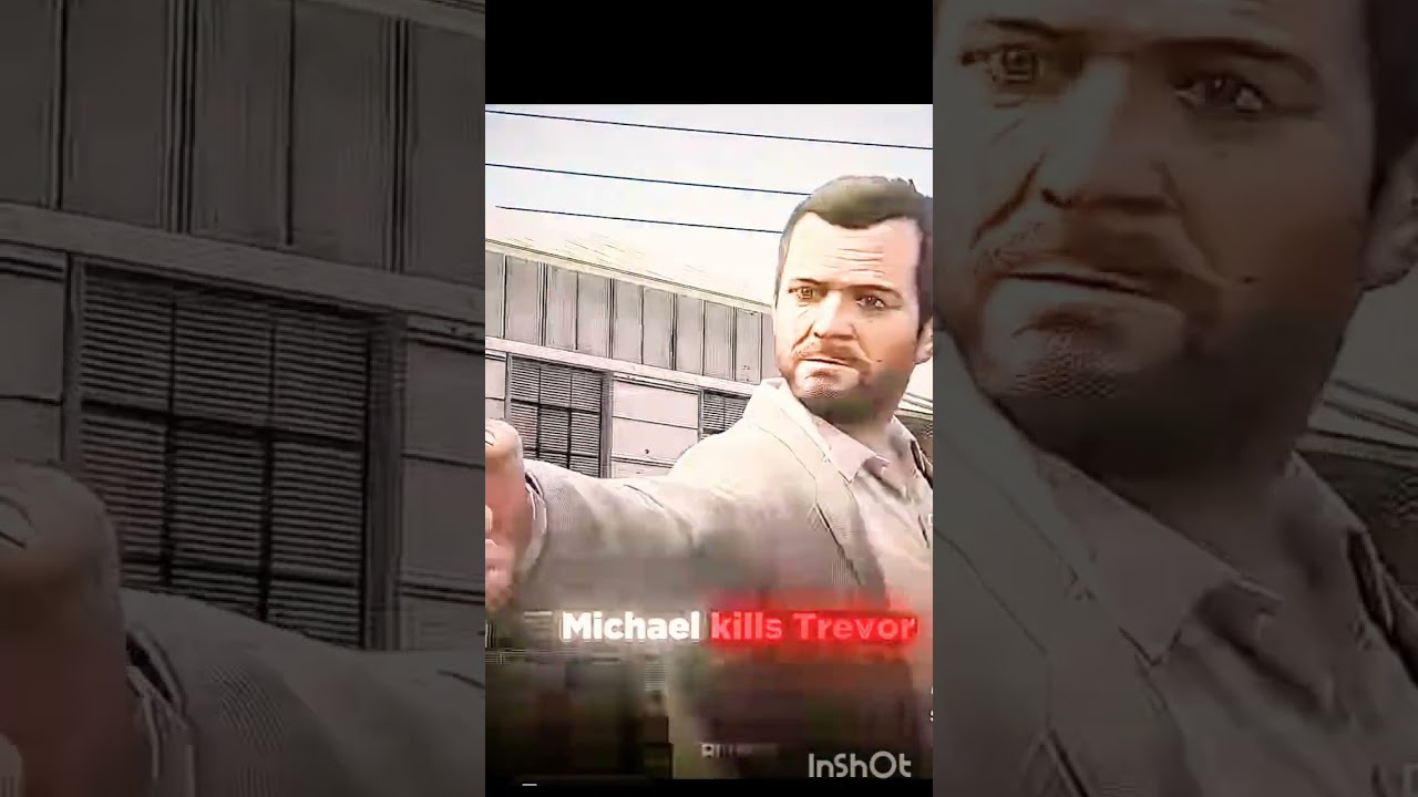 gta 5 Michael kill Trevor but Trevor has returned 😈😈