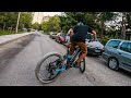 DRIFT BIKE - Elektrikli Bisikletle Yanlamak - Lastik Yakmak - Sıfır Çizmek