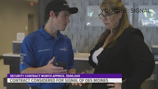 Des Moines city council approves new private security contract for city buildings