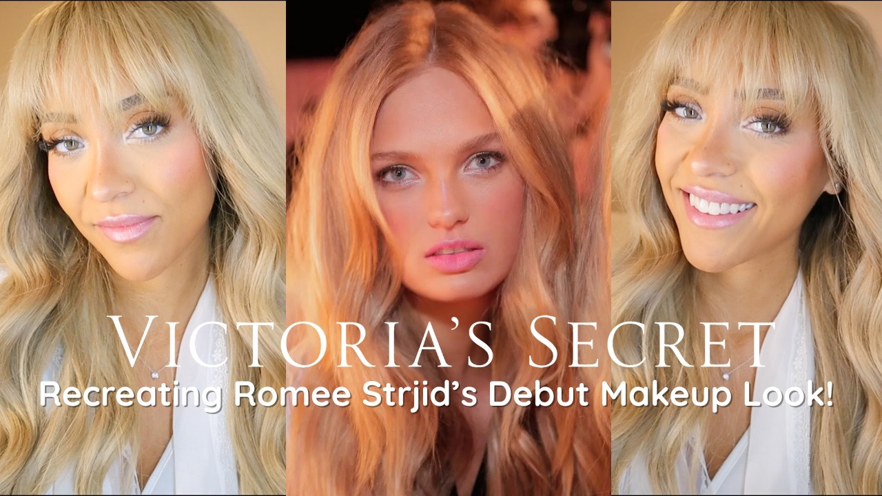 Romee Strijd's 1st Victoria's Secret Runway Makeup Look + 2025