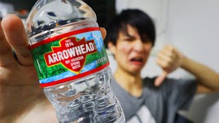 Drinking Arrowhead Water