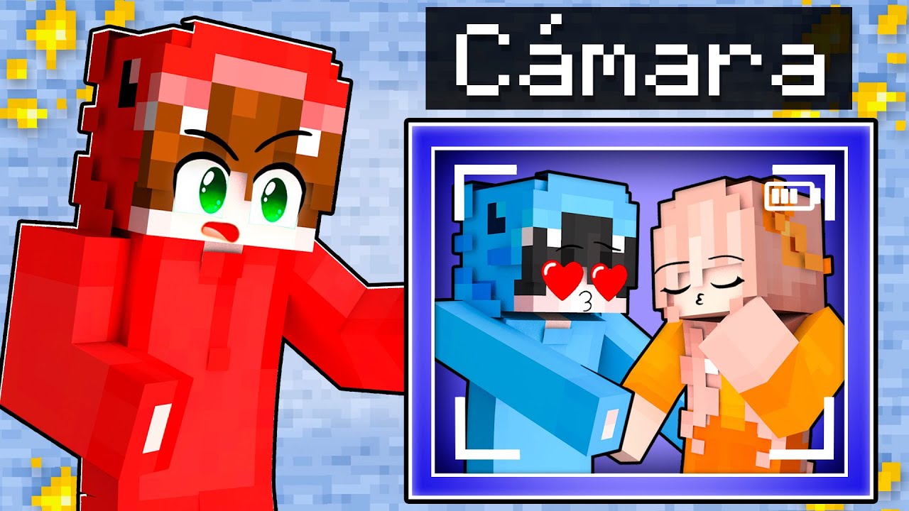 Usando CÁMARAS para ESPIAR a Mis Amigos en Minecraft!