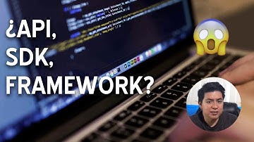 Diferencia entre API, SDK y Framework #CaféConRivas