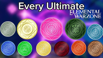 Every Ultimate Move in Elemental Warzone