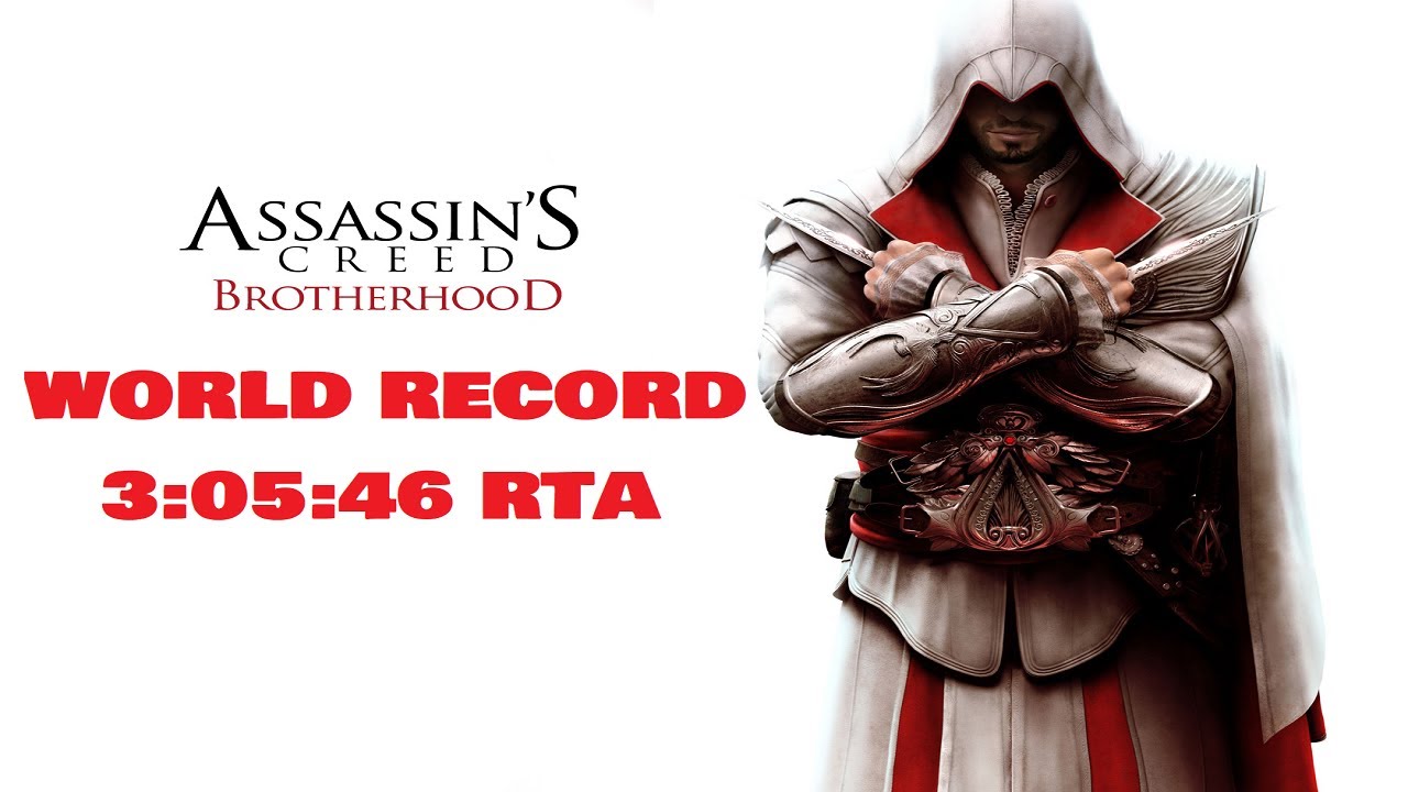 | WORLD RECORD | Assassin's Creed: Brotherhood Any% SSD Speedrun (