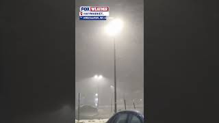 Light To Moderate Snow Band Reduces Visibility Across Parts Of Virginia