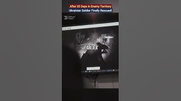 Heroic Robot Saves Wounded Soldier After 33 Days in Enemy Territory  #robotrescue #ukrainewar #robot