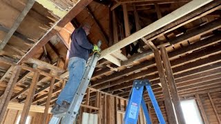 CEILING JOIST go in after STAIRWAY comes out