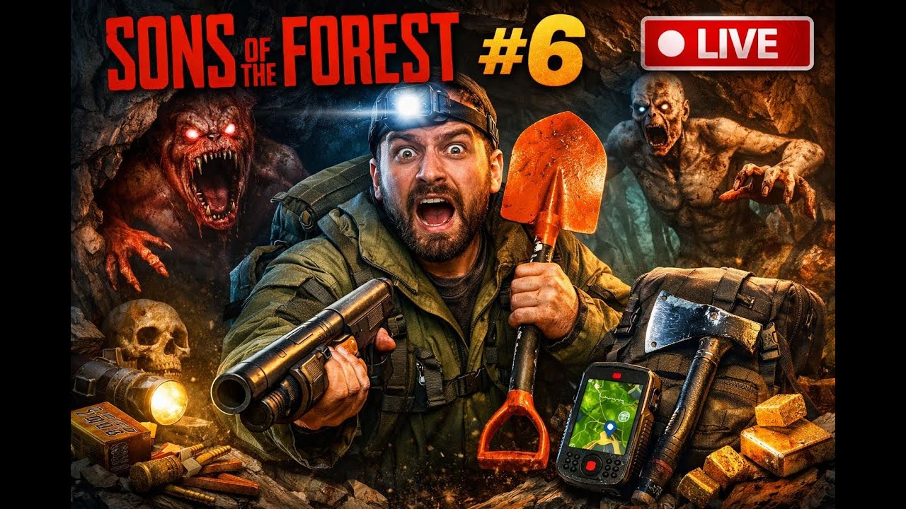 TEN ITEM ZMIENIŁ WSZYSTKO! 😱 | Sons of the Forest #6 LIVE