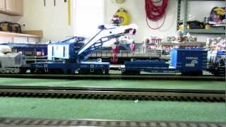 Conrail Command Control Crane Car