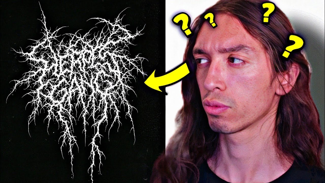 Porque los logos del Metal no se pueden leer.
