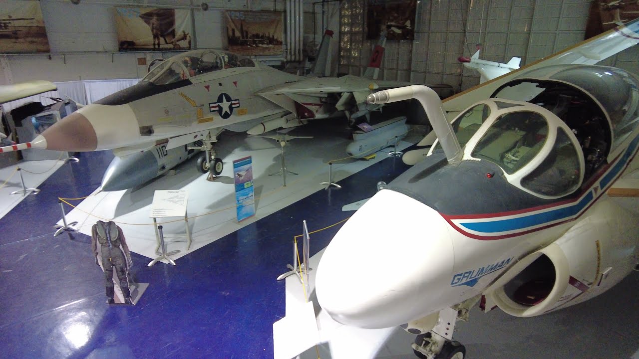 ⁴ᴷ⁶⁰ Long Island Cradle of Aviation Museum's Hangar Two Jet Gallery Walkthrough