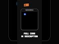 Sidebar menu animation 📑#coding #shorts #codingshorts #devshorts #programming #viralshorts