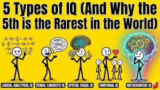5 Types of IQ Explained: Why the 5th is Almost Impossible to Find