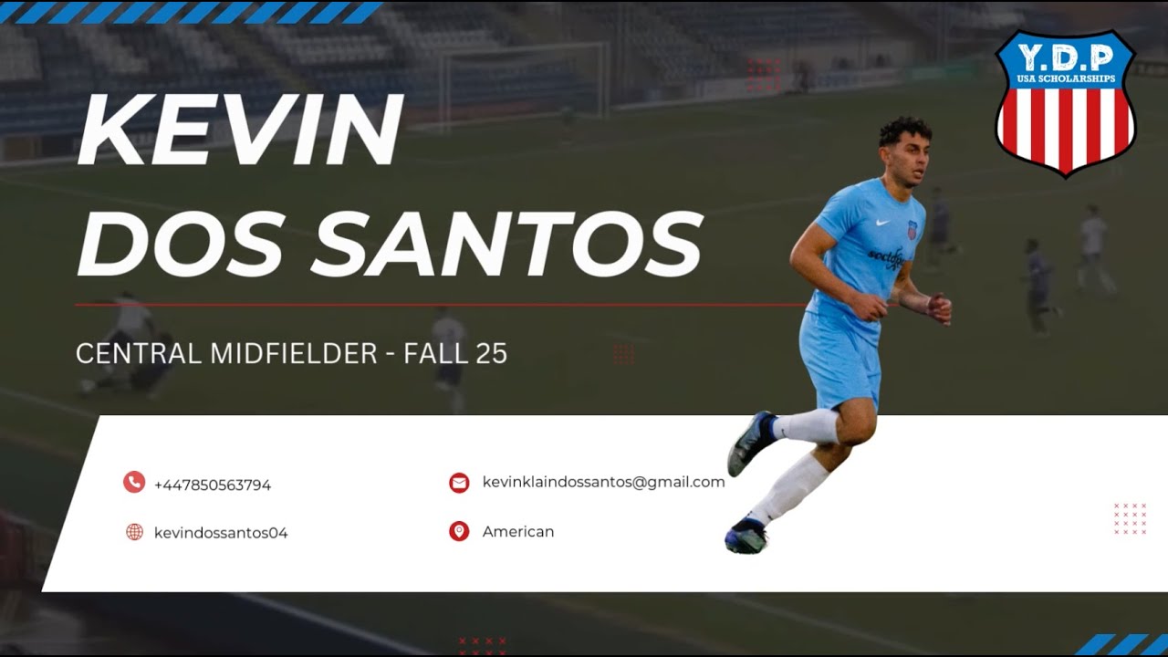 Kevin Dos Santos - Central Midfielder - Fall 25 - YouTube