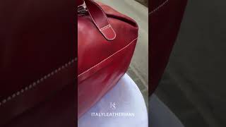 Italian Handmade Leather Tote Bag: Elegance and Craftsmanship from Florence #travelbag
