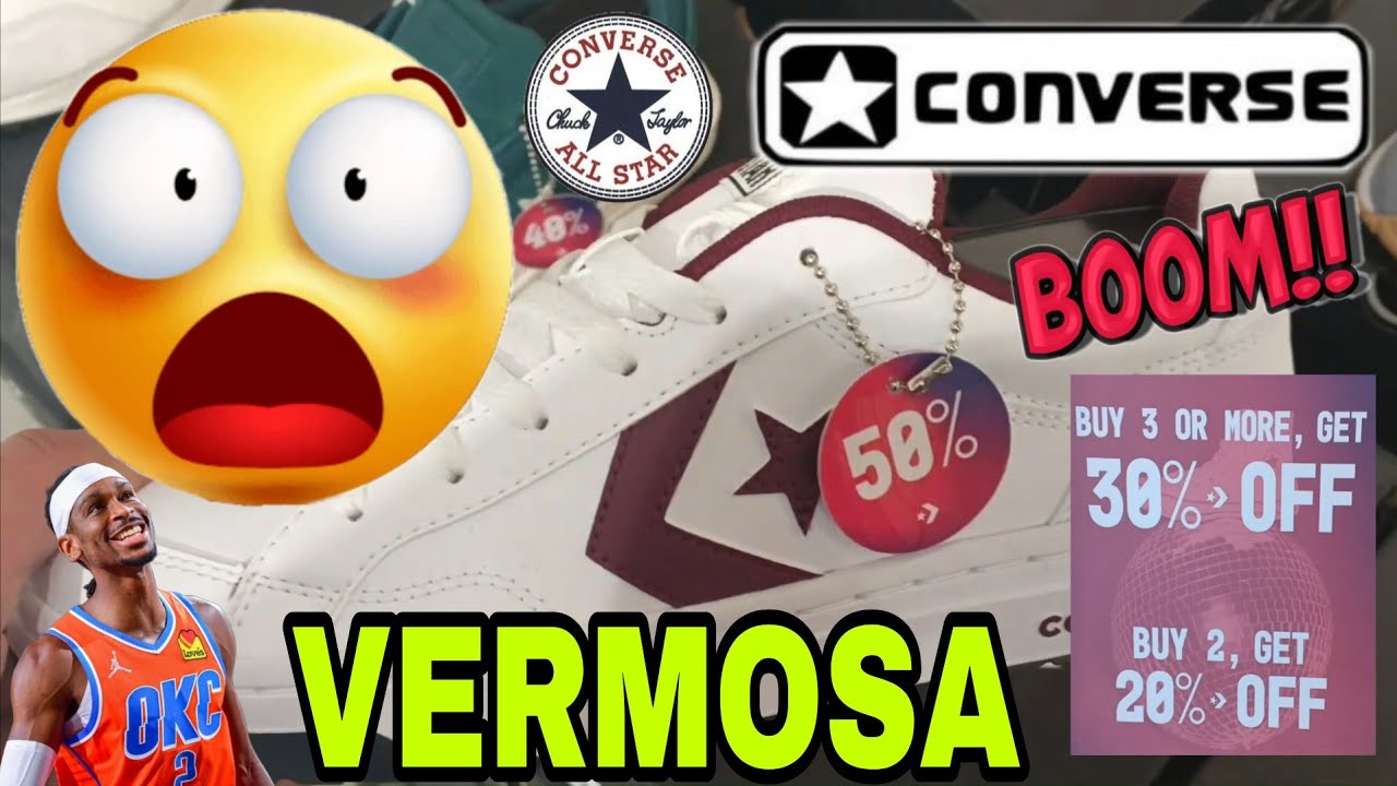 БУМ! CONVERSE VERMOSA! B2 — скидка 20%, B3 и более — скидка 30%! 