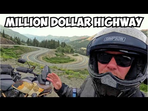 Riding The Million Dollar Highway : World Famous Motorcycle Road