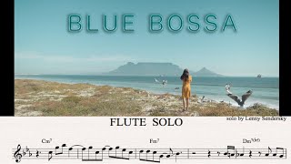 Blue Bossa | JAZZ FLUTE Solo Transcription