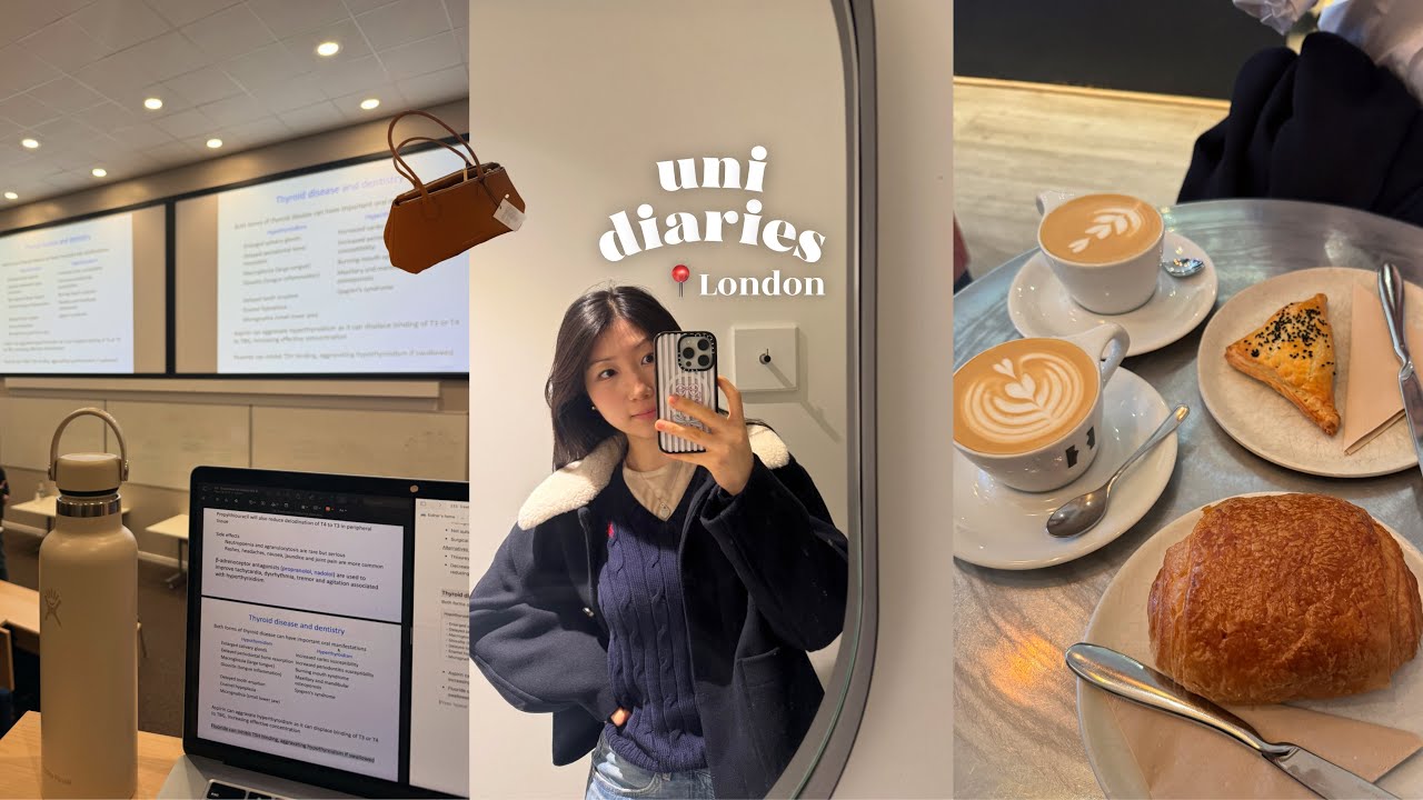 London uni diaries | going to lectures, clinic day, healthy Korean recipes, weekend vlog