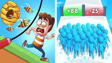 Save Him Vs Count Masters - MAX LEVELS All Levels Gameplay Walkthrough Android, iOS BIG UPDATE