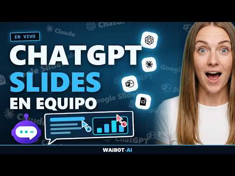 Interfaz de ChatGPT Slides: presentaciones en equipo con comentarios dentro de ChatGPT