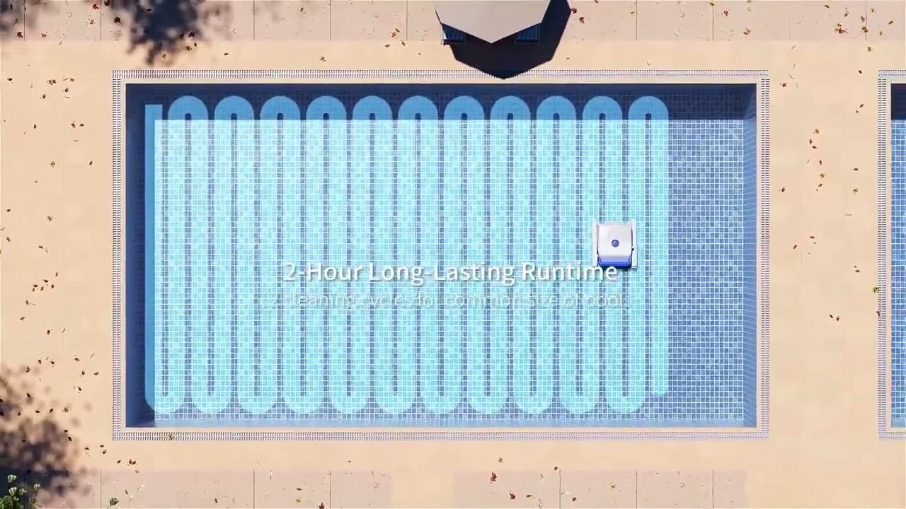 Advanced Cordless Underwater Robot Pool Cleaner