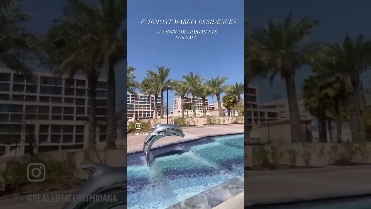 FAIRMONT MARINA RESIDENCES - 1-3 bedroom apartments for sale 