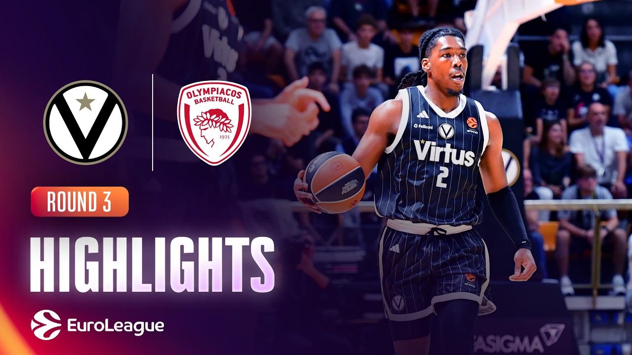 ⁣A BUZZER-BEATER DECIDED THE WINNER | Virtus Bologna - Olympiacos | R3 Basketball Highlights 2026-27