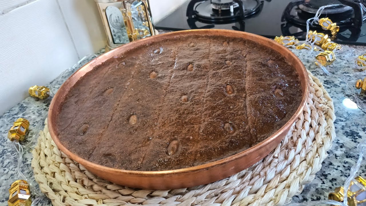 وصفة القلب اللوز التقليدية و الصحيحة .قلب اللوز سرير