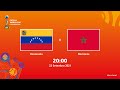 Venezuela v marrocos  copa do mundo fifa de futsal de 2021  partida completa