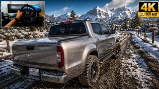 Mercedes-Benz X-Class Snow Off-Road Challenge | Forza 6 | Logitech G29 Steering Wheel Gameplay | 4K screenshot 3