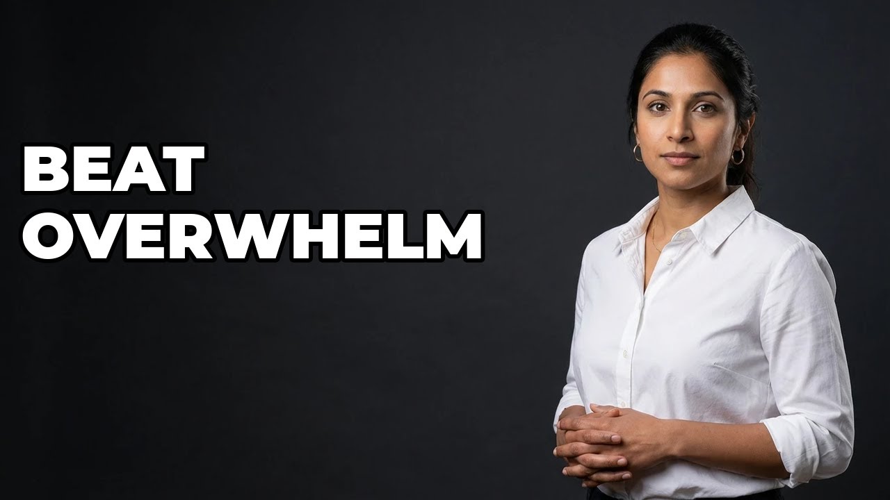 What Coping Techniques Prevent Overwhelm In My Job?