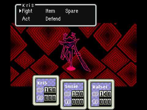 Deltarune Chapter 3 Black Knife Earthbound Remix