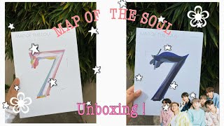 Unboxing Bts Map Of The Soul 7 Album Ver. 1&2