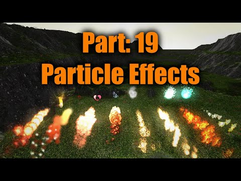 3D Multiplayer Game Using Python Part-19: Particle Effects !