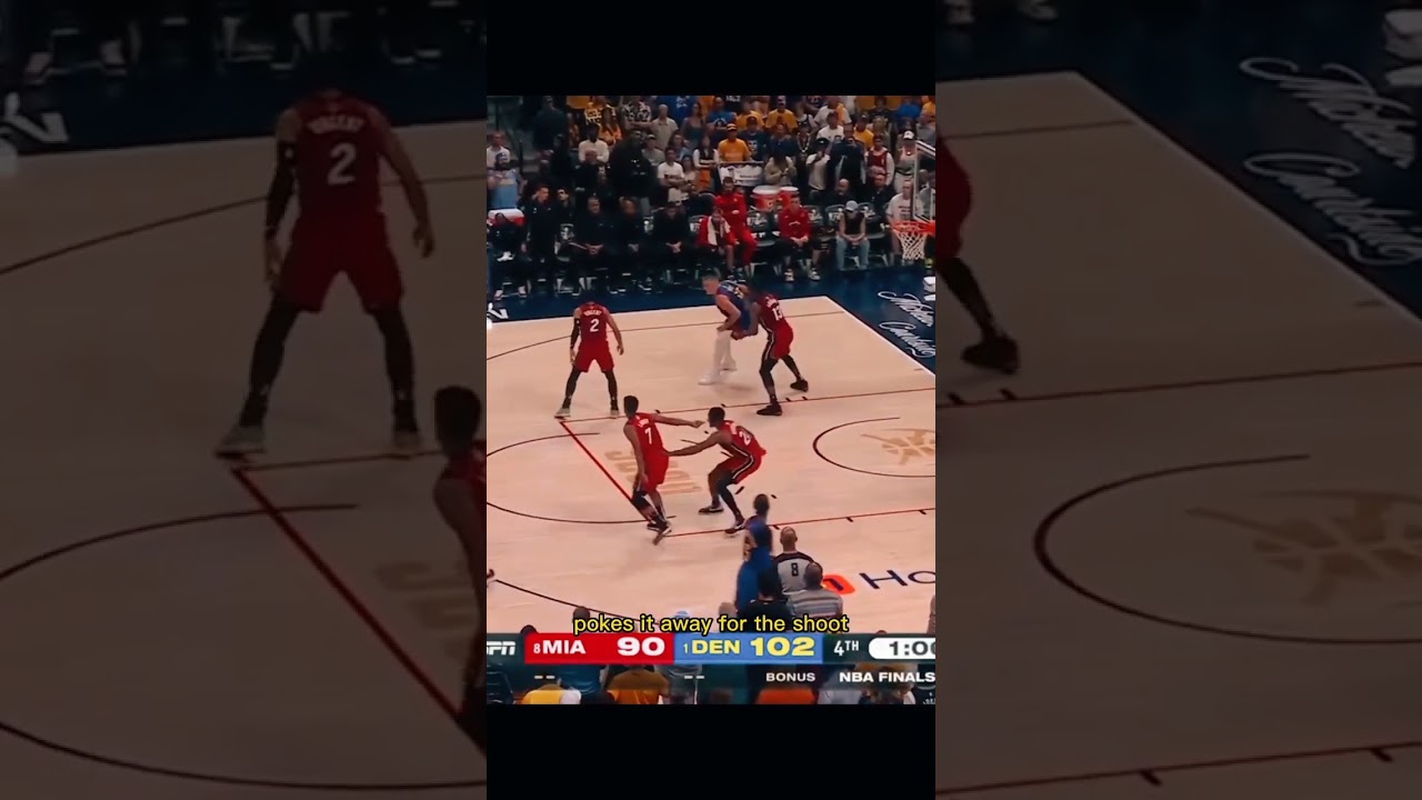 Last Minute of DENVER NUGGETS #1 vs MIAMI HEAT #8//Game 1 NBA FINALS 