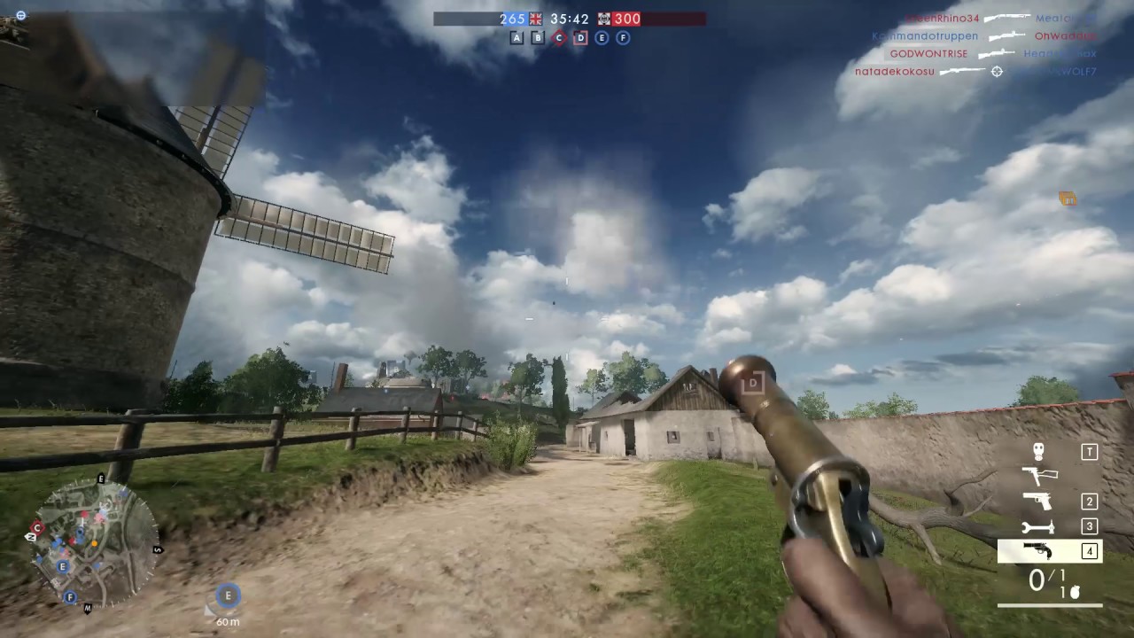 BF1 M1911 Extended Mag - Level 10 Pilot Gun