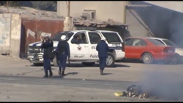 Bahrain : Riot Police Repression Second Day Of (Nimr Strike) demonstration