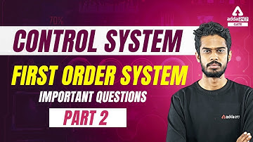 GATE 2023 | first order system | important questions| part 2