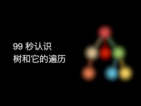 趣味动画 | 99 秒认识树和它的遍历【力扣 LeetCode】