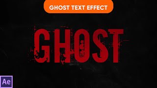 Ghost text effect | initiate kraft